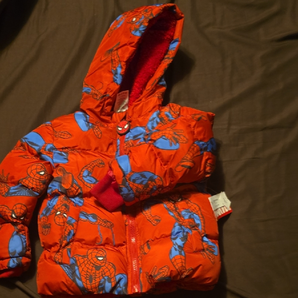 Marvel Orange Spider-Man Jacket for Kids